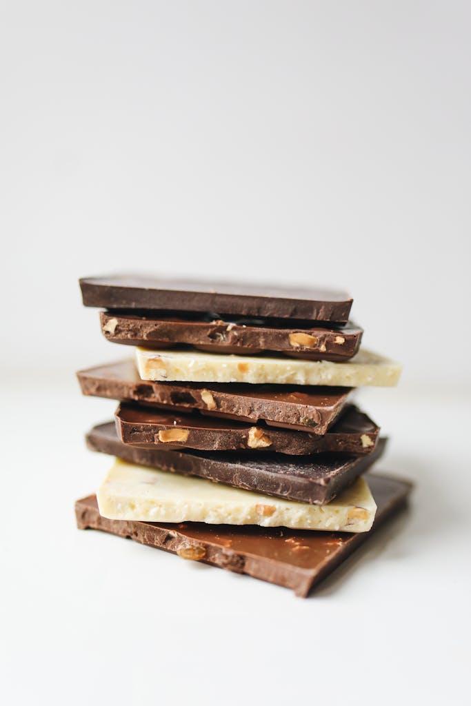 Is chocolate vegan? | Ayurvega answers | Stacked Chocolates